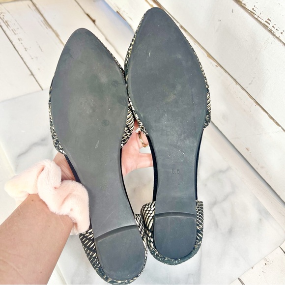 Jeffrey Campbell California Embroidered Pointed Toe Ord’say Flats - Picture 6 of 6